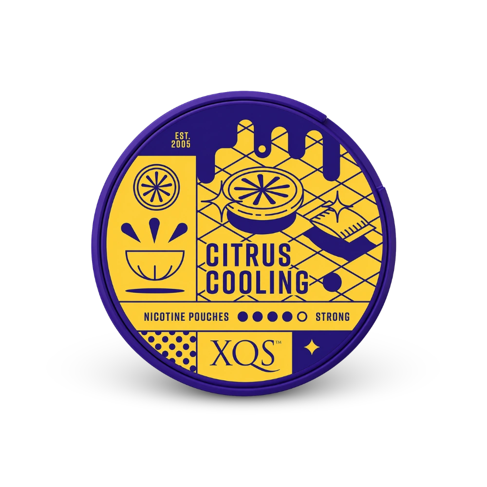 XQS Citrus Strong – lattina di sacchetti di nicotina