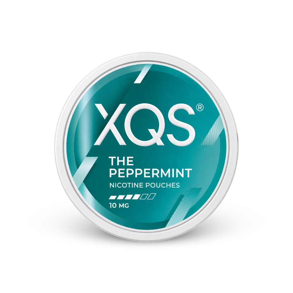 XQS The Peppermint 10mg – lattina di bustine di nicotina
