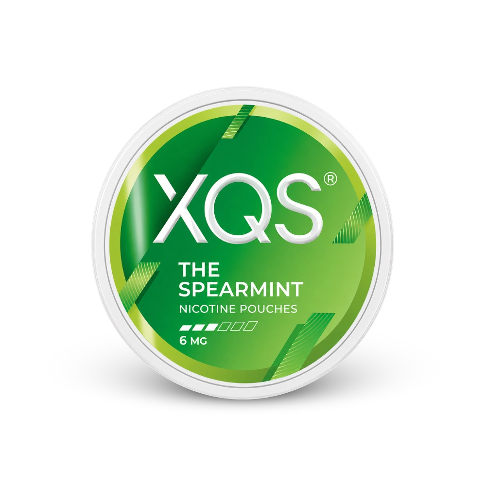 XQS The Spearmint 6mg – lattina di bustine di nicotina
