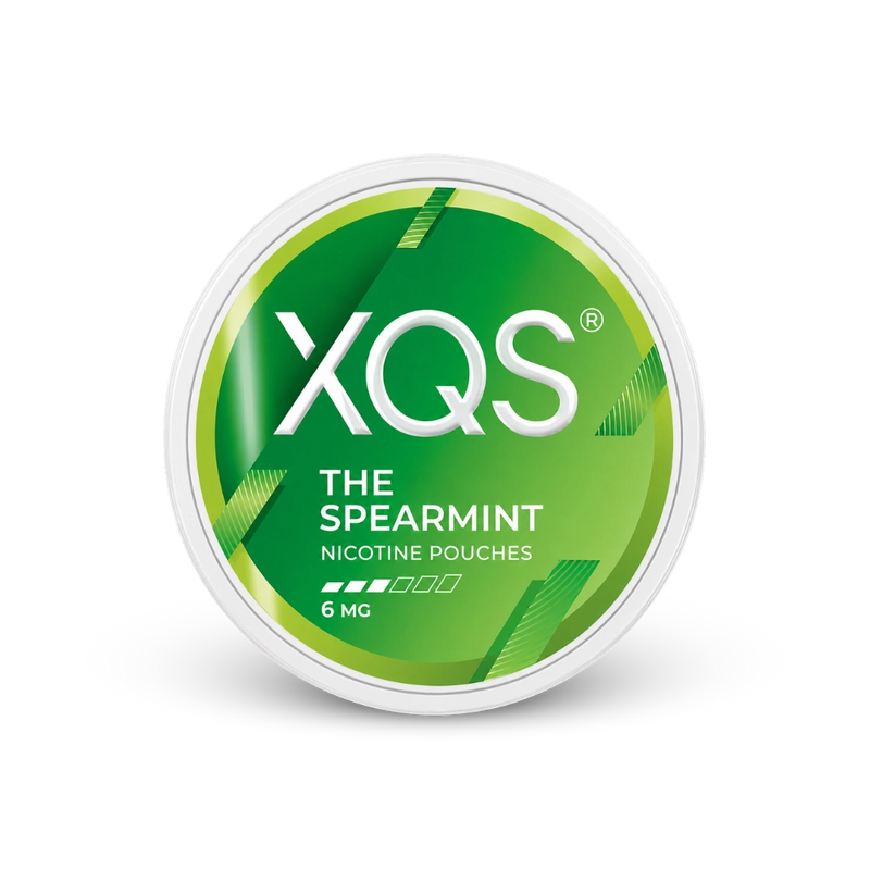 XQS The Spearmint 6mg – lattina di bustine di nicotina