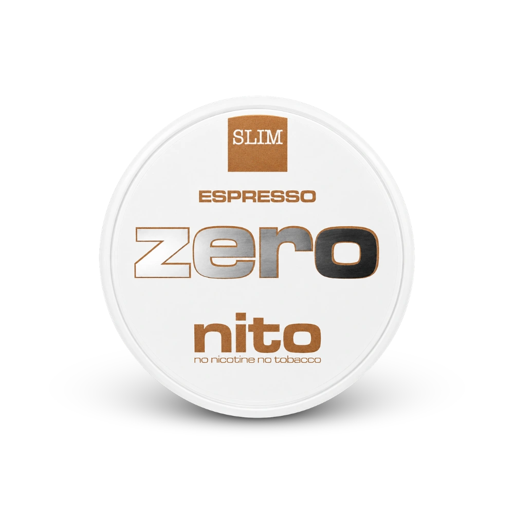 ZERONITO Espresso Slim – lattina di sacchetti di nicotina