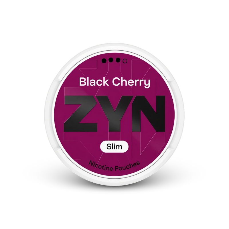 ZYN Black Cherry Slim S3 – lattina di sacchetti di nicotina