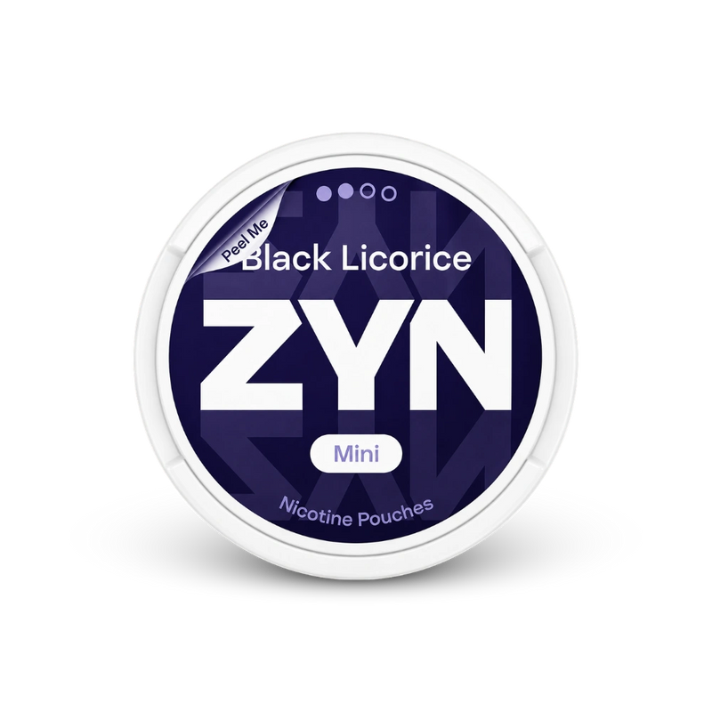 ZYN Black Licorice Mini S2 – lattina di buste di nicotina