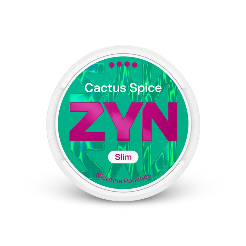 ZYN Cactus Spice Slim S4 – lattina di bustine di nicotina