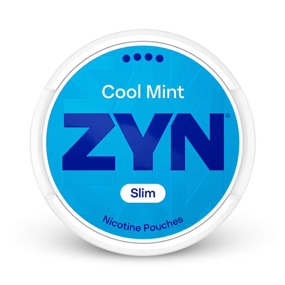 ZYN Cool Mint Extra Strong Slim – lattina di buste di nicotina