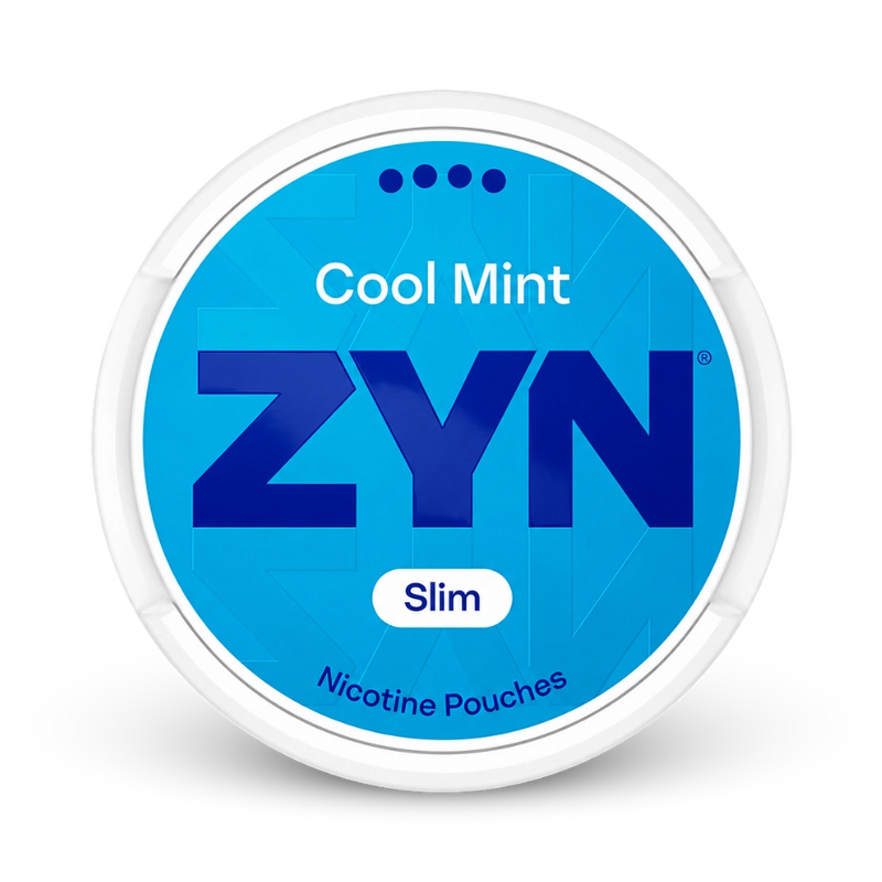 ZYN Cool Mint Extra Strong Slim – lattina di buste di nicotina