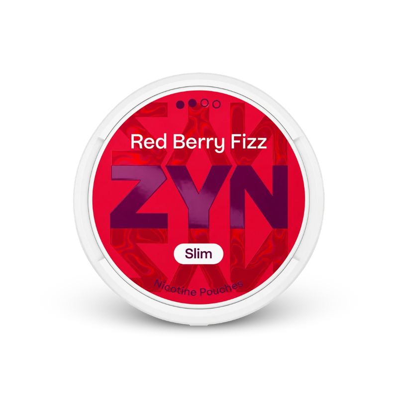 ZYN Red Berry Fizz Slim S2 – lattina di bustine di nicotina