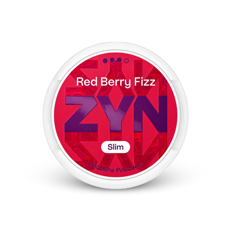 ZYN Red Berry Fizz Slim S3 – lattina di sacchetti di nicotina