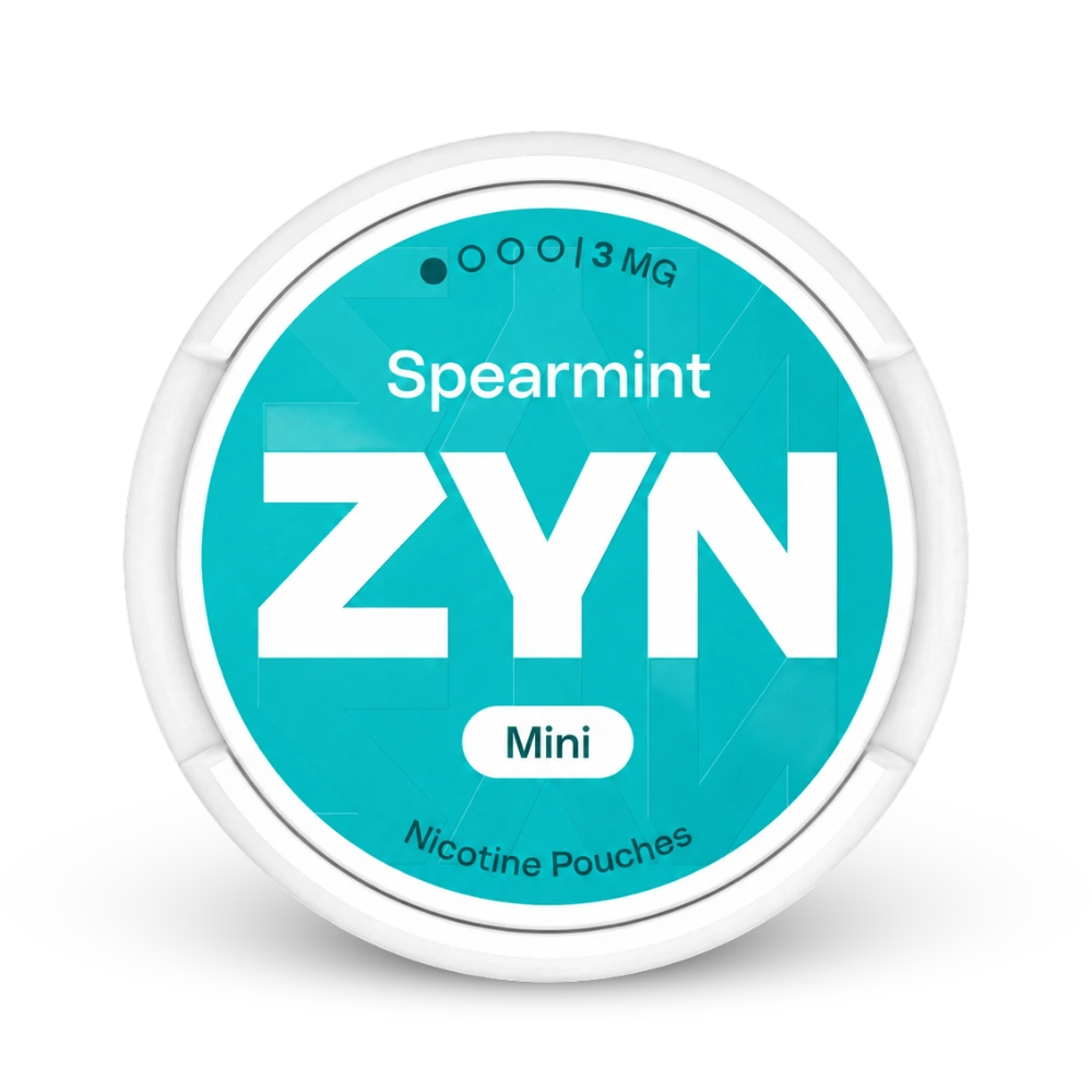 ZYN Spearmint Strong Slim – lattina di bustine di nicotina