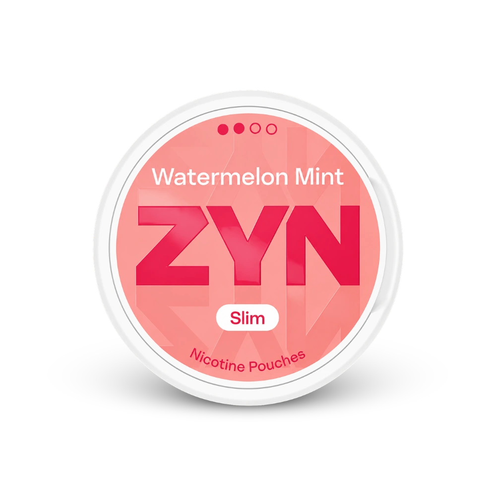ZYN Watermelon Mint Slim S2 – lattina di sacchetti di nicotina