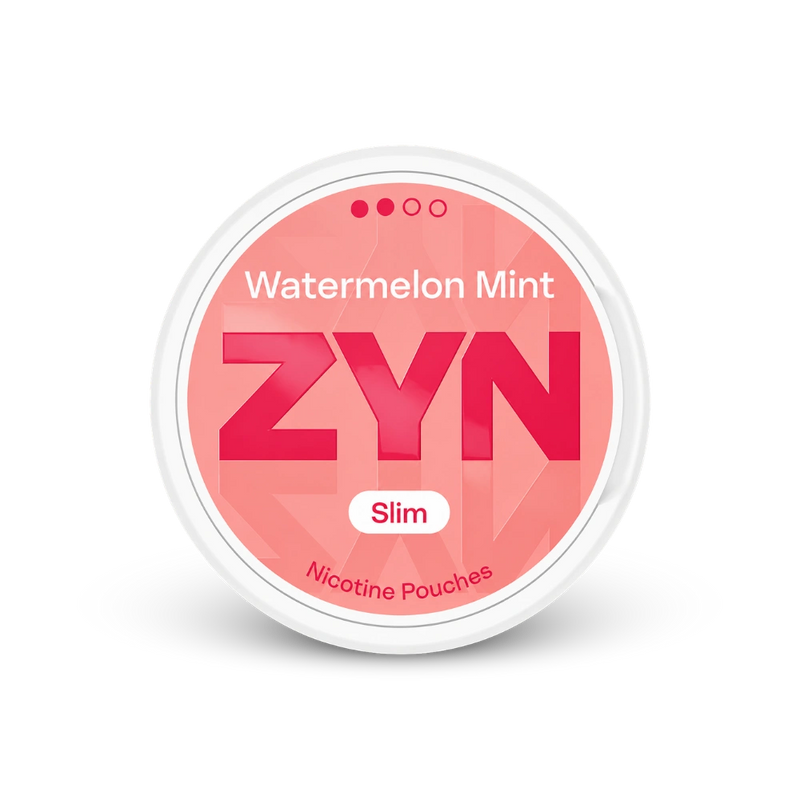 ZYN Watermelon Mint Slim S2 – lattina di sacchetti di nicotina