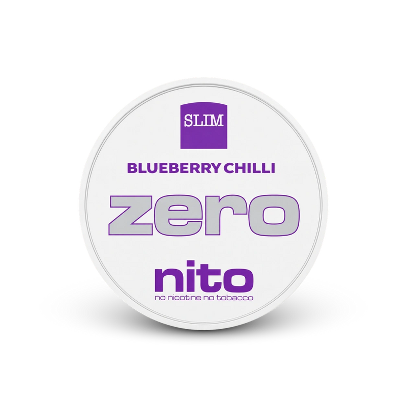 Zeronito Mirtillo Peperoncino Slim – barattolo di bustine di nicotina