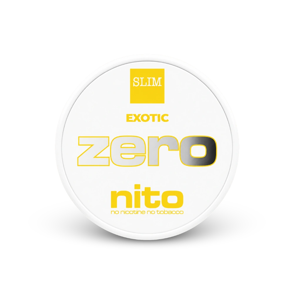 Zeronito Exotic Slim – lattina di bustine di nicotina