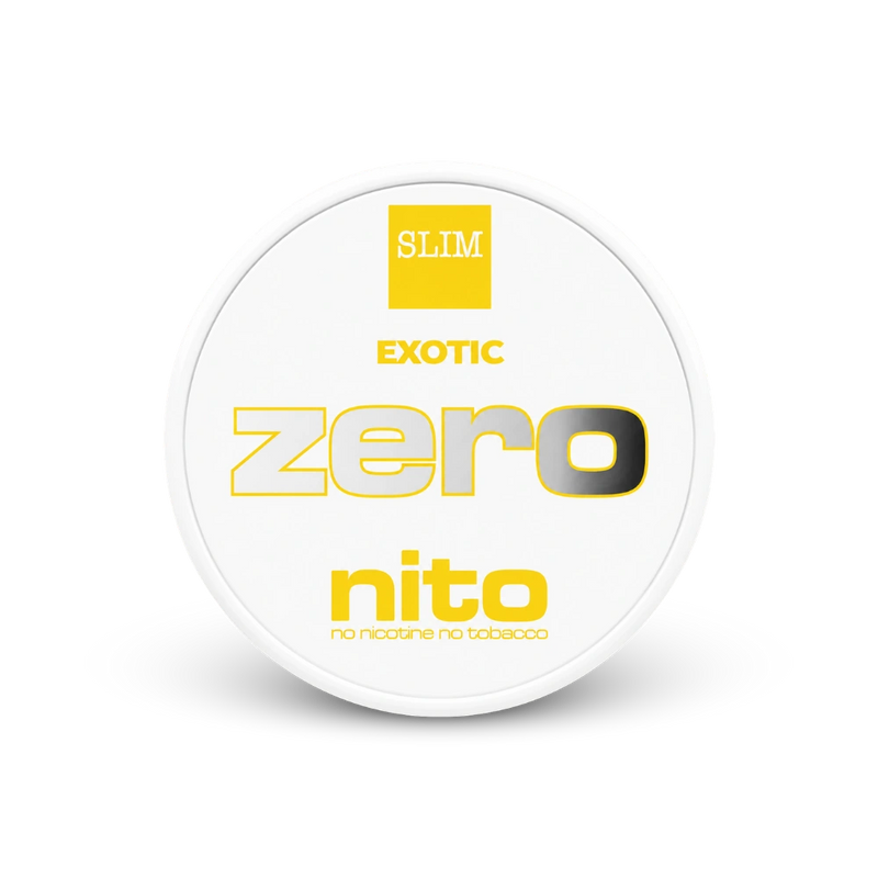 Zeronito Exotic Slim – lattina di bustine di nicotina