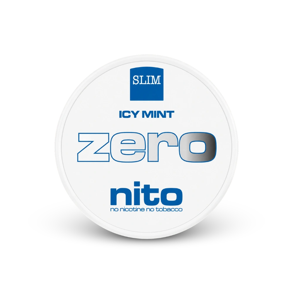 Zeronito Icy Mint Slim – lattina di bustine di nicotina