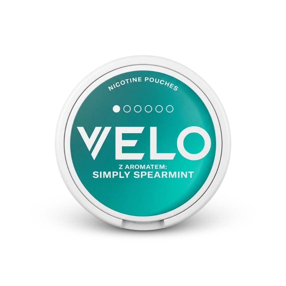 VELO Simply Spearmint – lattina di buste di nicotina