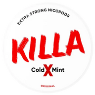 KILLA Cold X Mint – lattina di sacchetti di nicotina