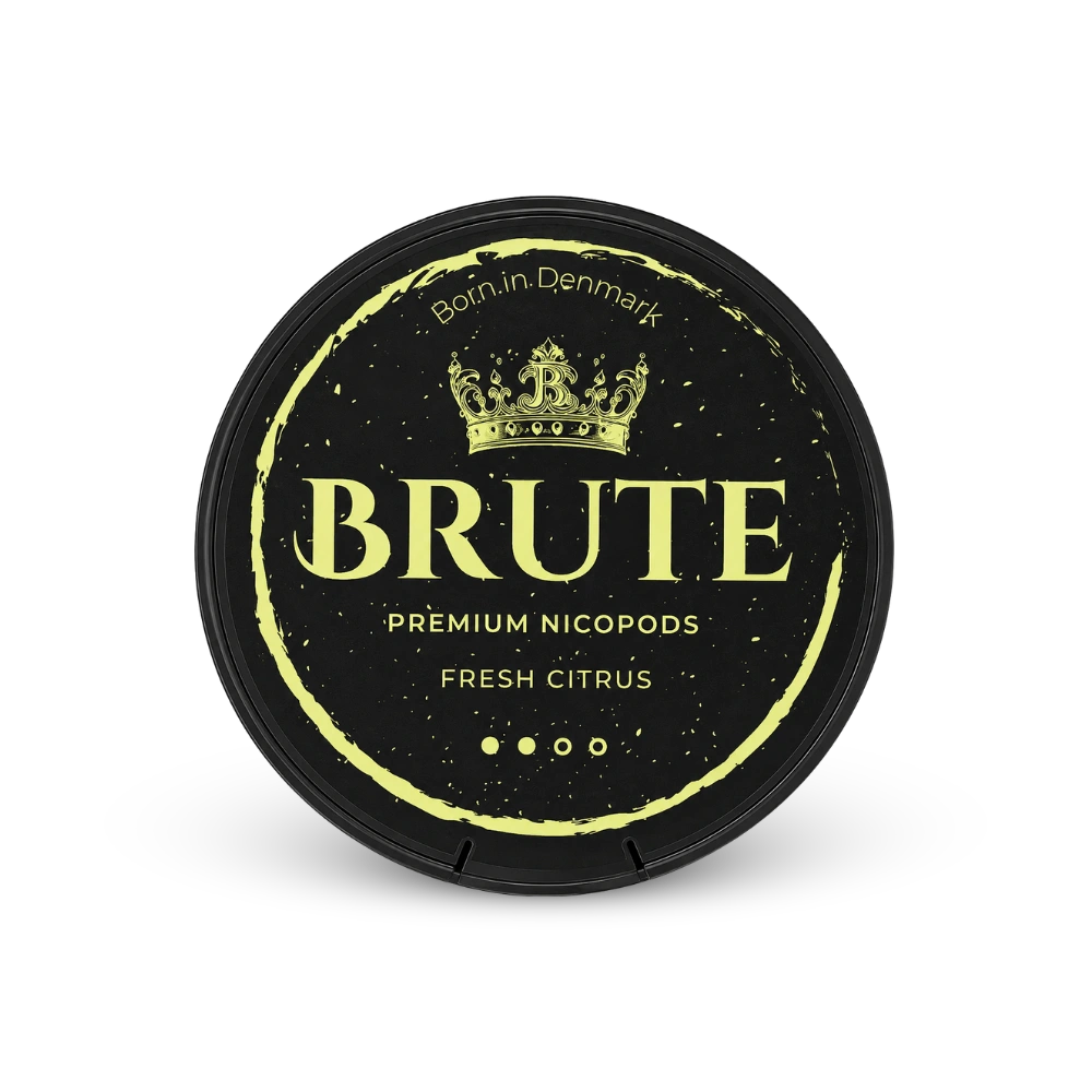 BRUTE Fresh Citrus – nicotine pouch can