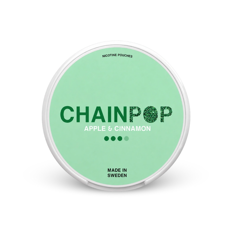 Chainpop Apple Cinnamon – lattina di sacchetti di nicotina