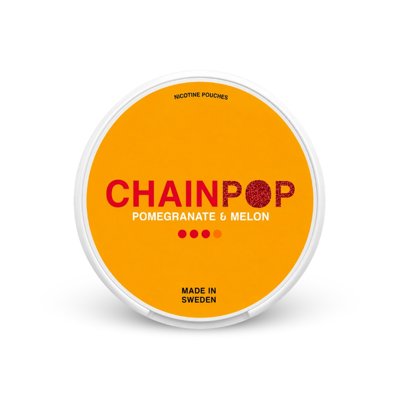 Chainpop Melagrana Melone – lattina di sacchetti di nicotina