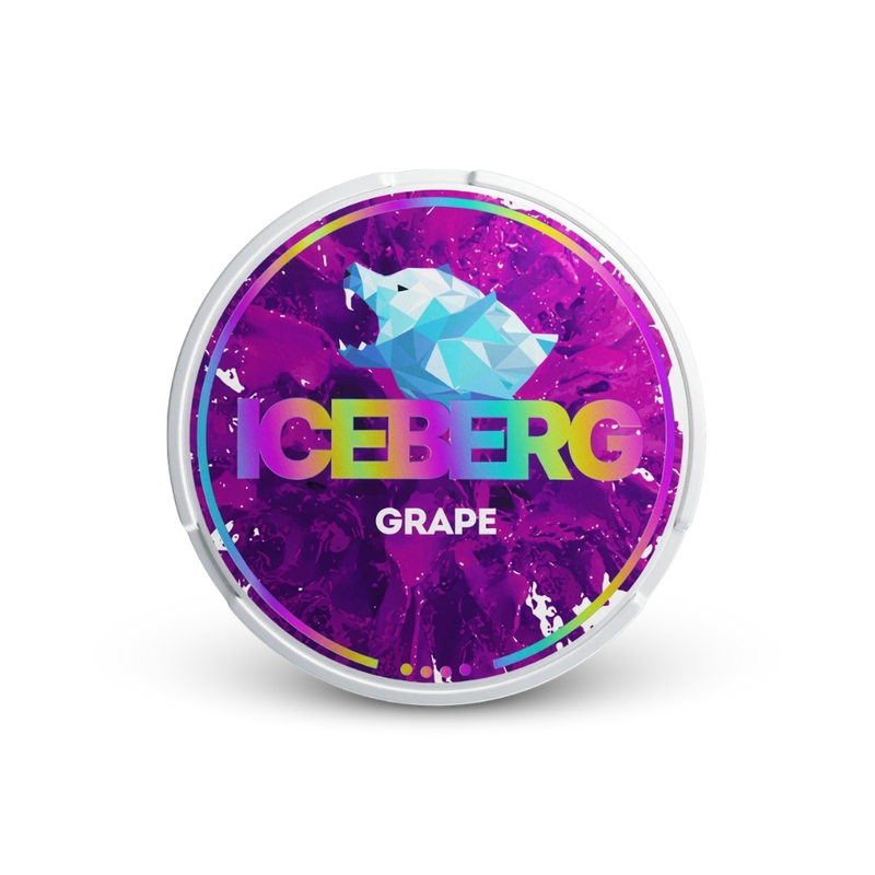Iceberg Grape – lattina di bustine di nicotina