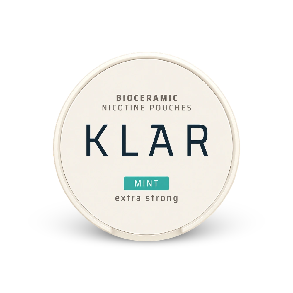 KLAR Menta Extra Strong Slim – lattina di bustine di nicotina