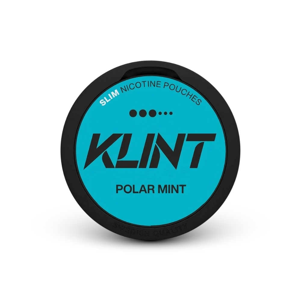 Klint Polar Mint – lattina di sacchetti di nicotina