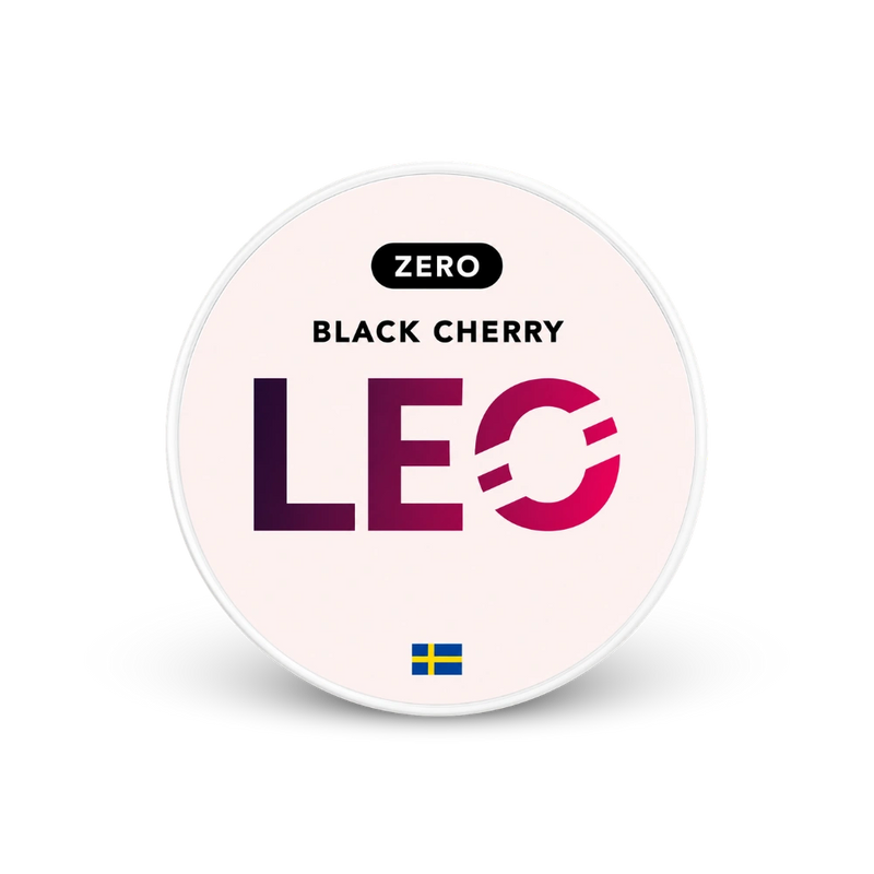 LEO Bleck Cherry Zero – lattina di sacchetti di nicotina