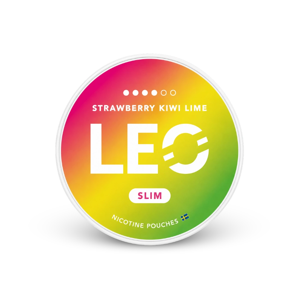 LEO Strawberry Kiwi Lime – lattina di bustine di nicotina