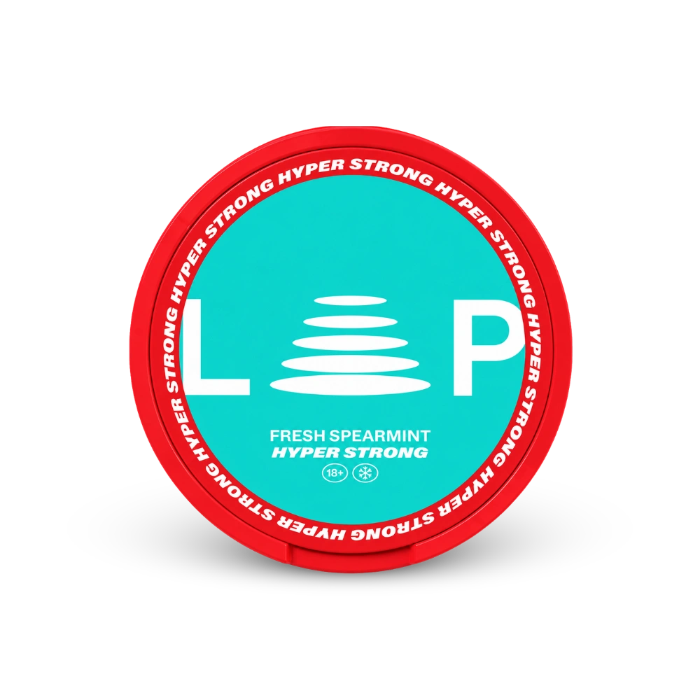 Loop Fresh Spearmint Hyper – lattina di sacchetti di nicotina