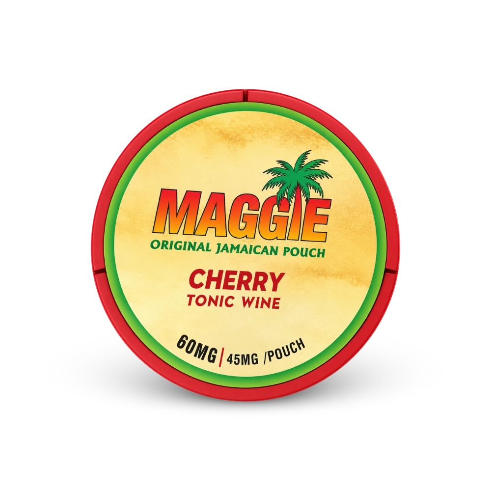 MAGGIE Cherry Tonic Wine 60mg – lattina di bustine di nicotina