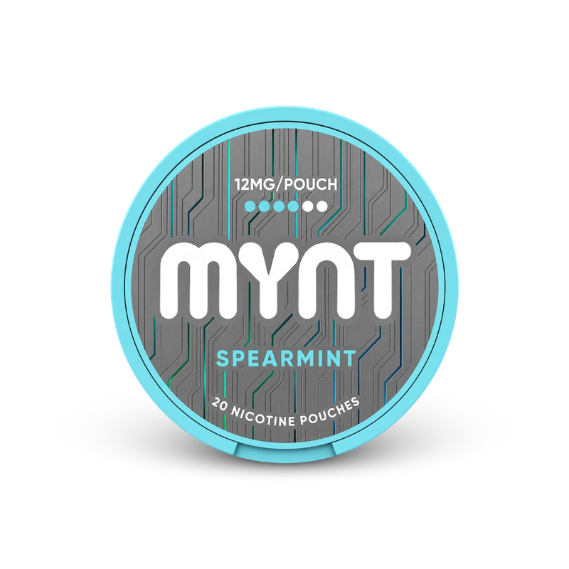 MYNT Spearmint Slim Medium – lattina di sacchetti di nicotina
