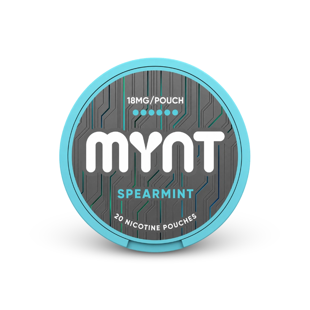 MYNT Spearmint Slim Strong – lattina di bustine di nicotina
