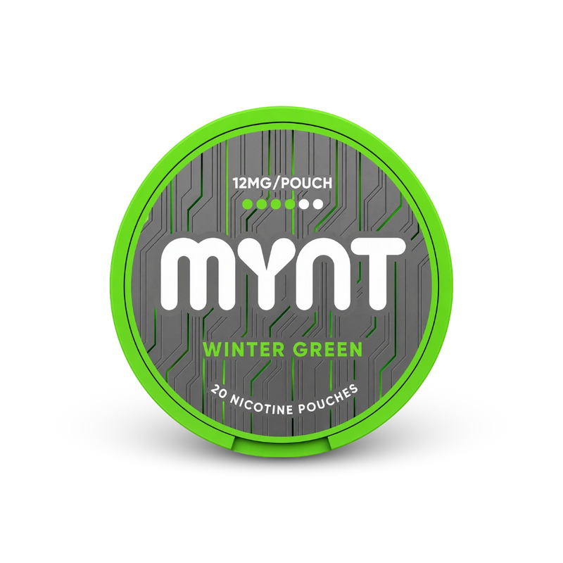MYNT Winter Green Medium – barattolo di buste di nicotina
