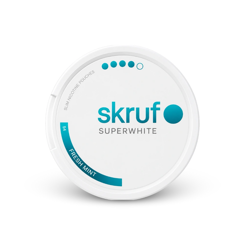 SKRUF Fresh Mint S4 – lattina di bustine di nicotina