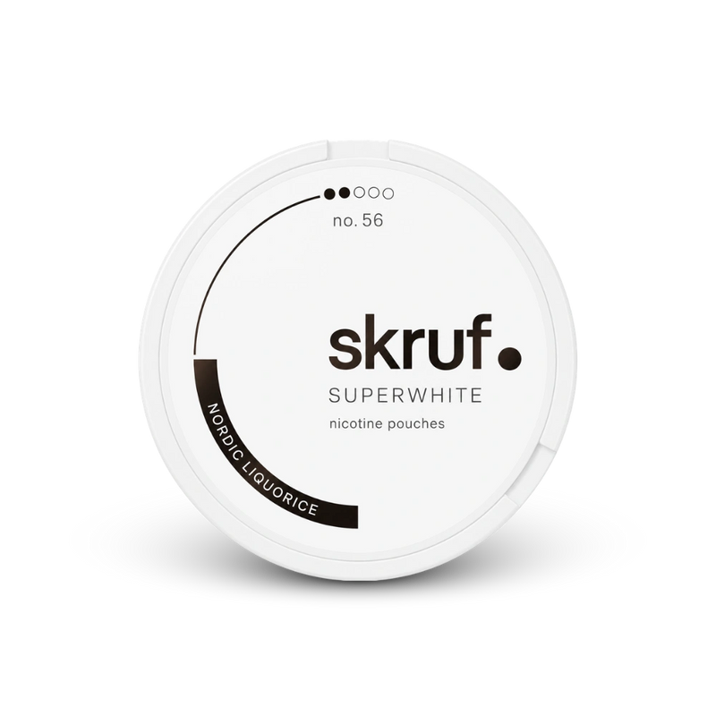 SKRUF Nordic Liqourice S2 – lattina di sacchetti di nicotina