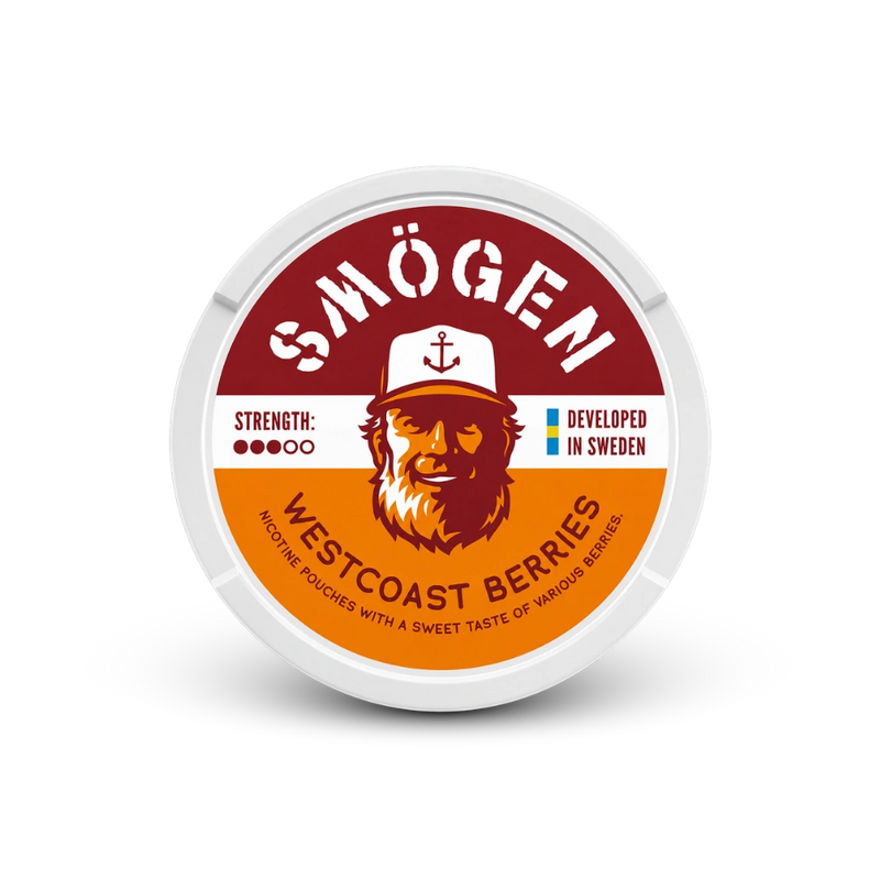 Smögen Westcoast Berries – lattina di sacchetti di nicotina