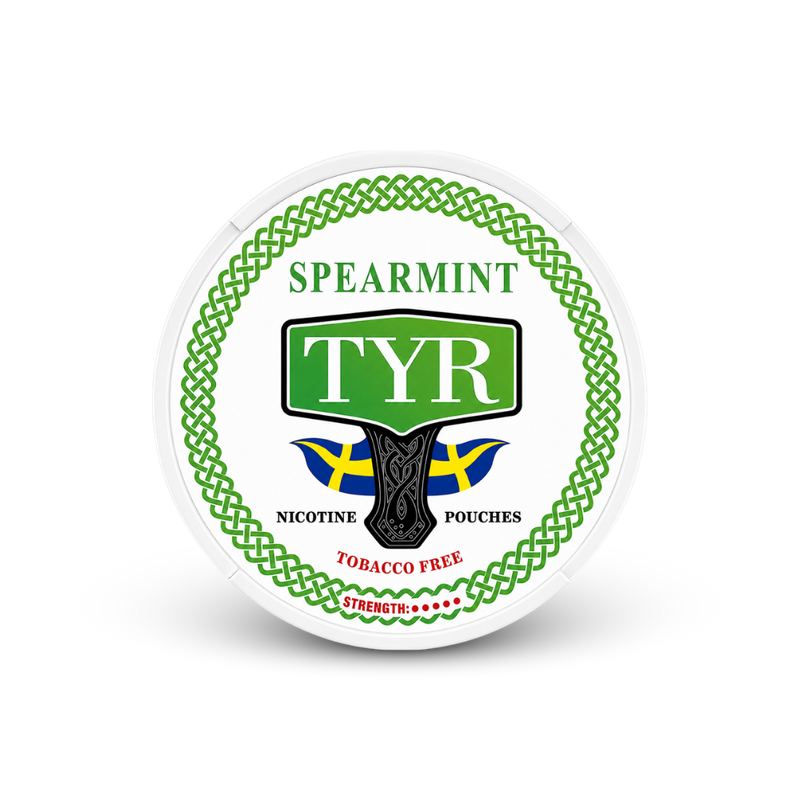 TYR SPEARMINT – lattina di sacchetti di nicotina