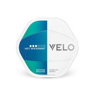 VELO Shift Hot Spearmint – lattina di sacchetti di nicotina