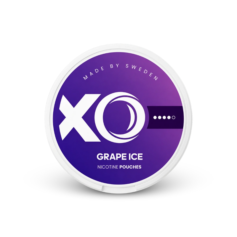 XO Grape Ice – lattina di bustine di nicotina