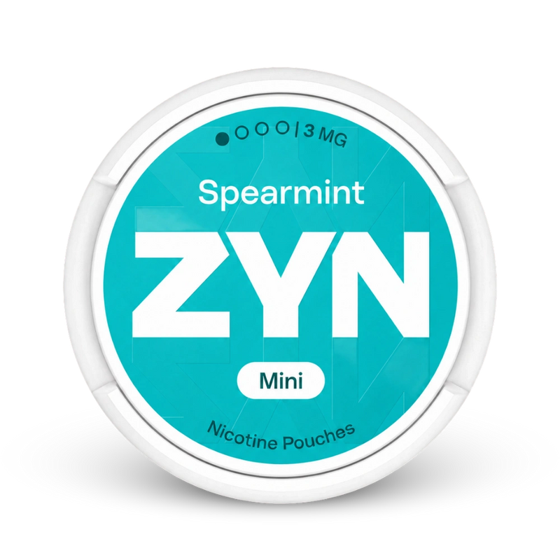 ZYN Spearmint Strong Slim – lattina di bustine di nicotina