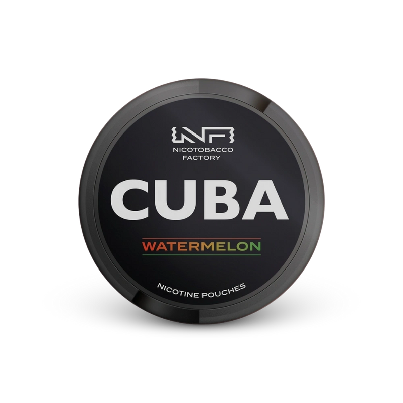 Cuba Black Watermelon – lattina di sacchetti di nicotina