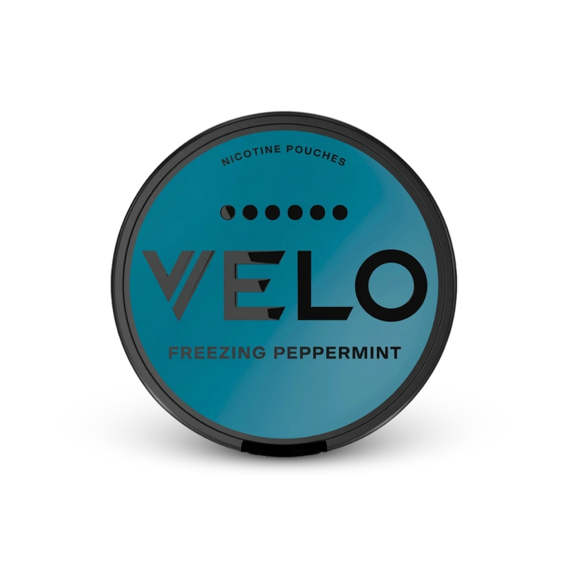 VELO Freezing Peppermint – lattina di bustine di nicotina