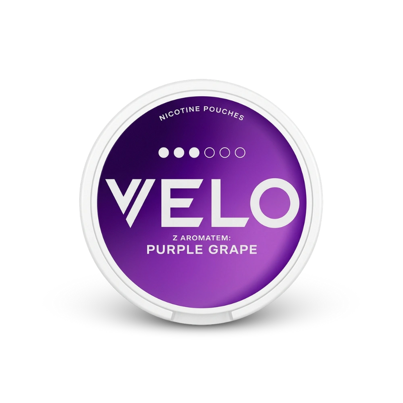 VELO Purple Grape – lattina di bustine di nicotina